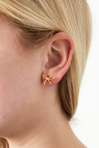 Strik Clip Oorbellen