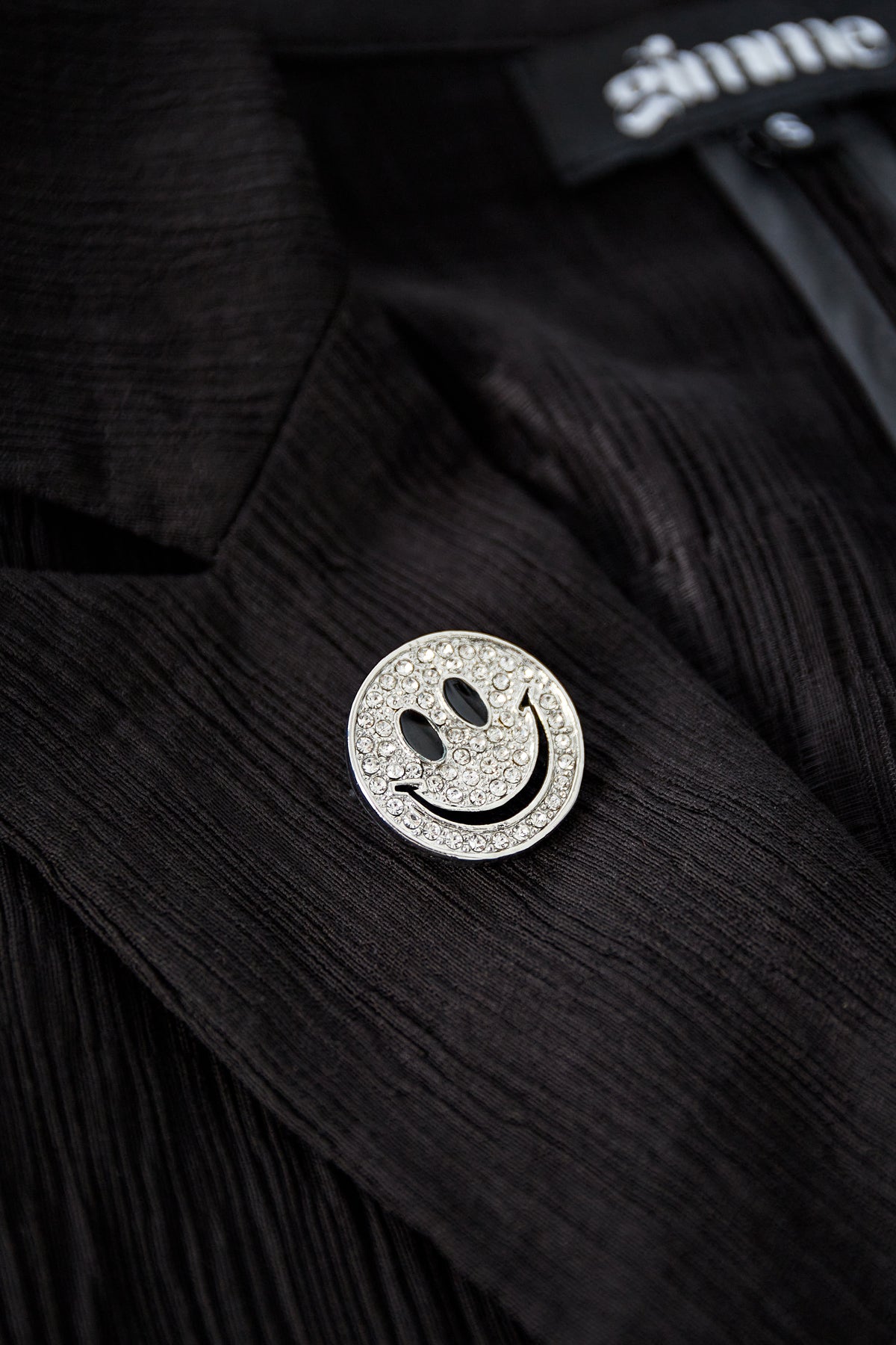 Broche – Smile – Zilverkleurig
