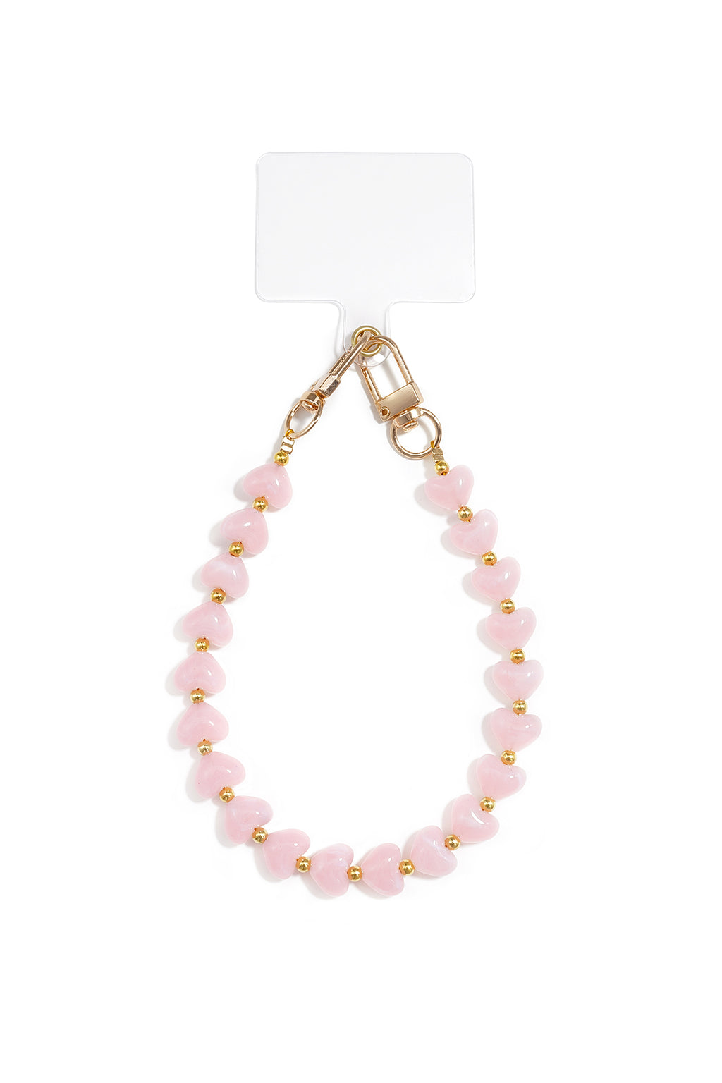 Telefoonketting met hartje, casual, acryl, dagelijkse accessoires