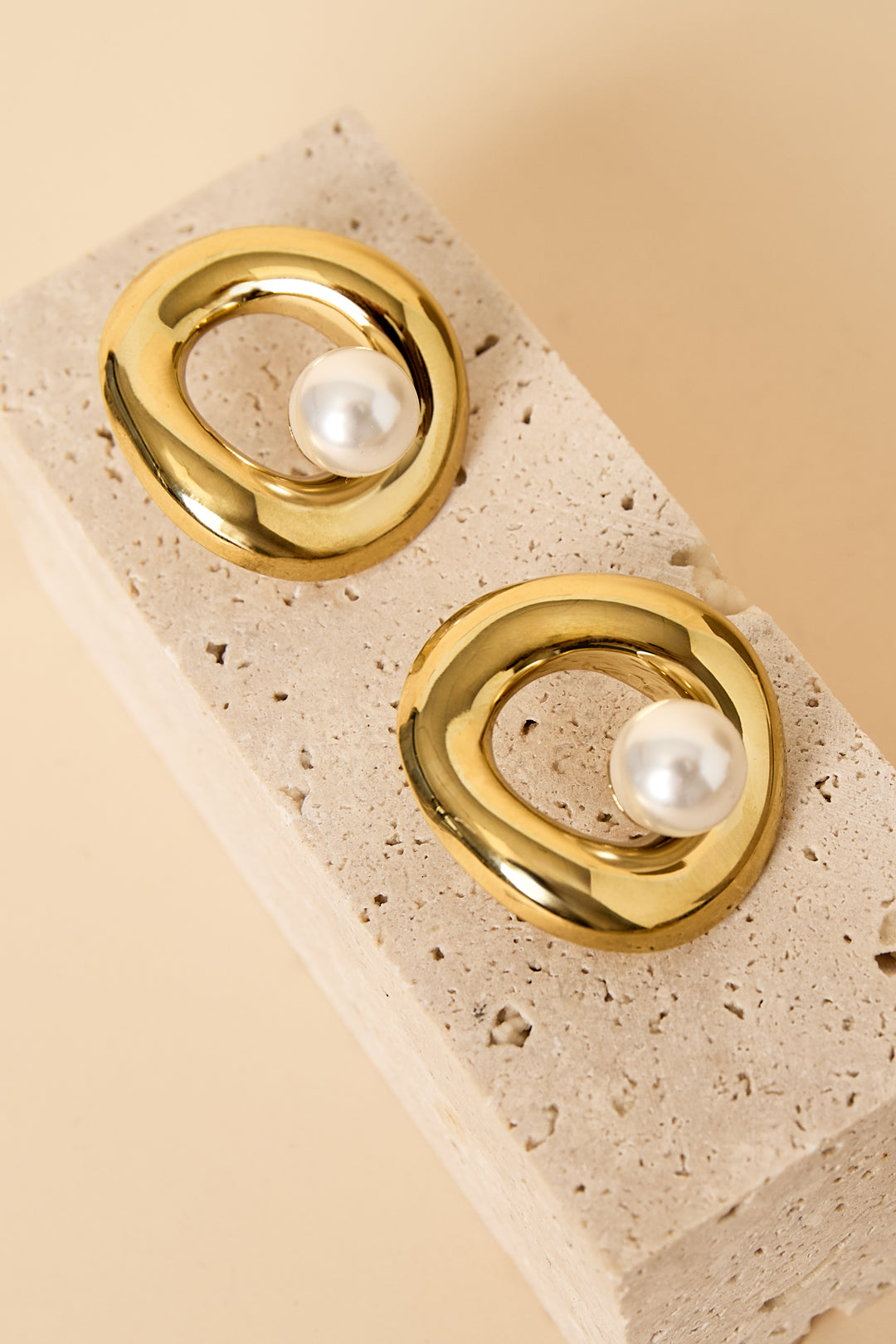 Roestvrijstalen oorknopjes, ronde, casual, alledaagse, eenvoudige serie, damessieraden