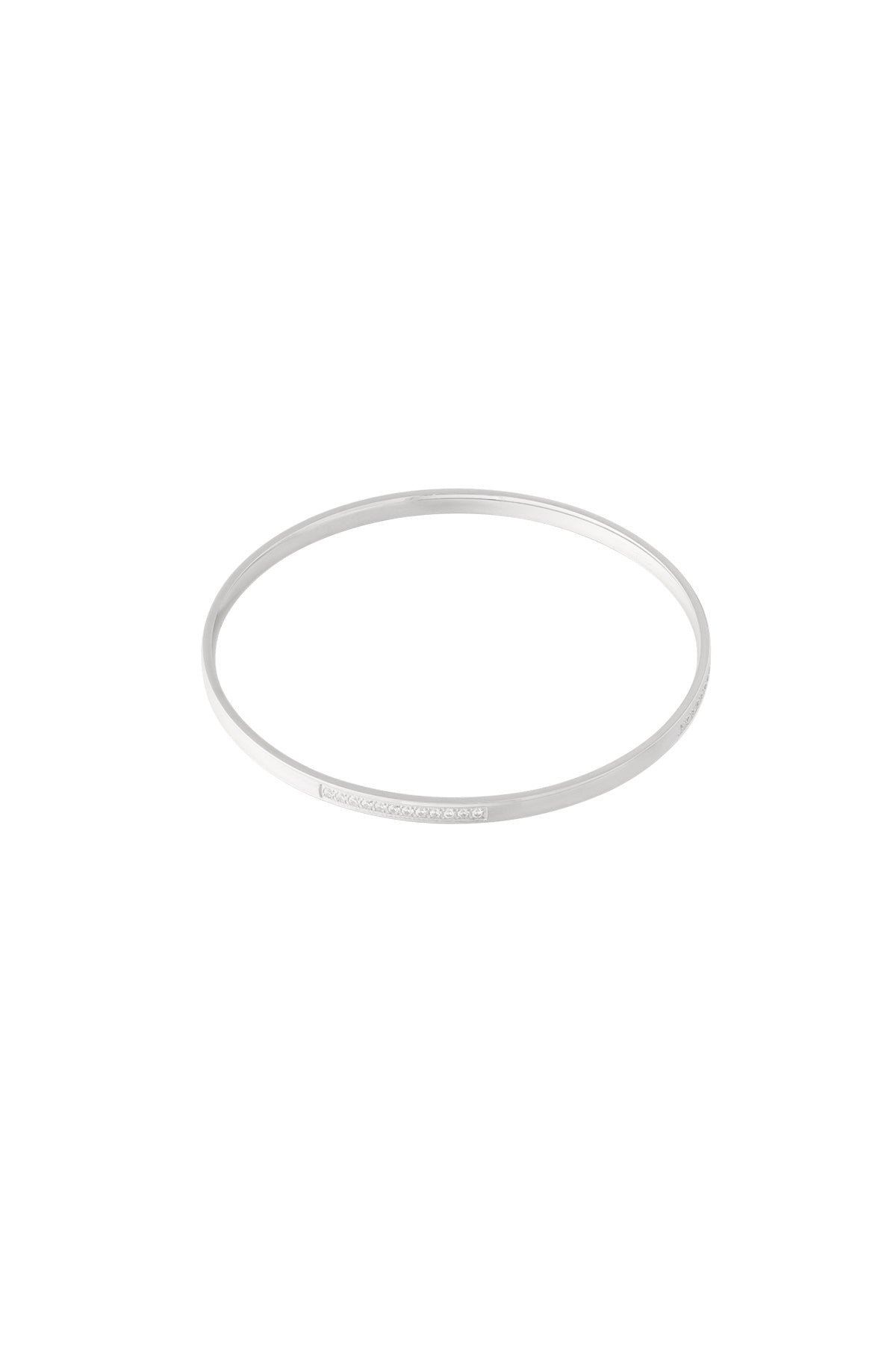 Stijlvolle armband met strass-steentjes