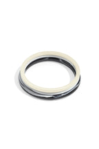 Acryl armbanden effen kleur - wit