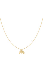 Cute elephant necklace