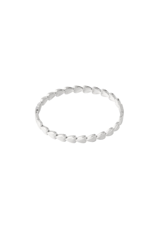 “All Time Lover” armband - zilver