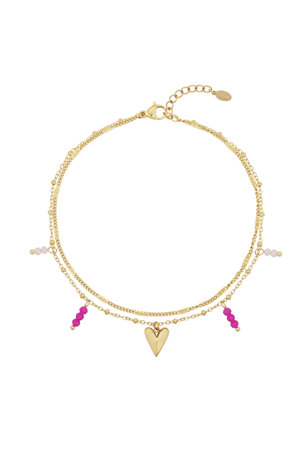 double love Enkelband - goud