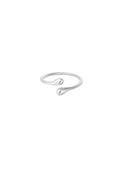 Basis open ring - zilver