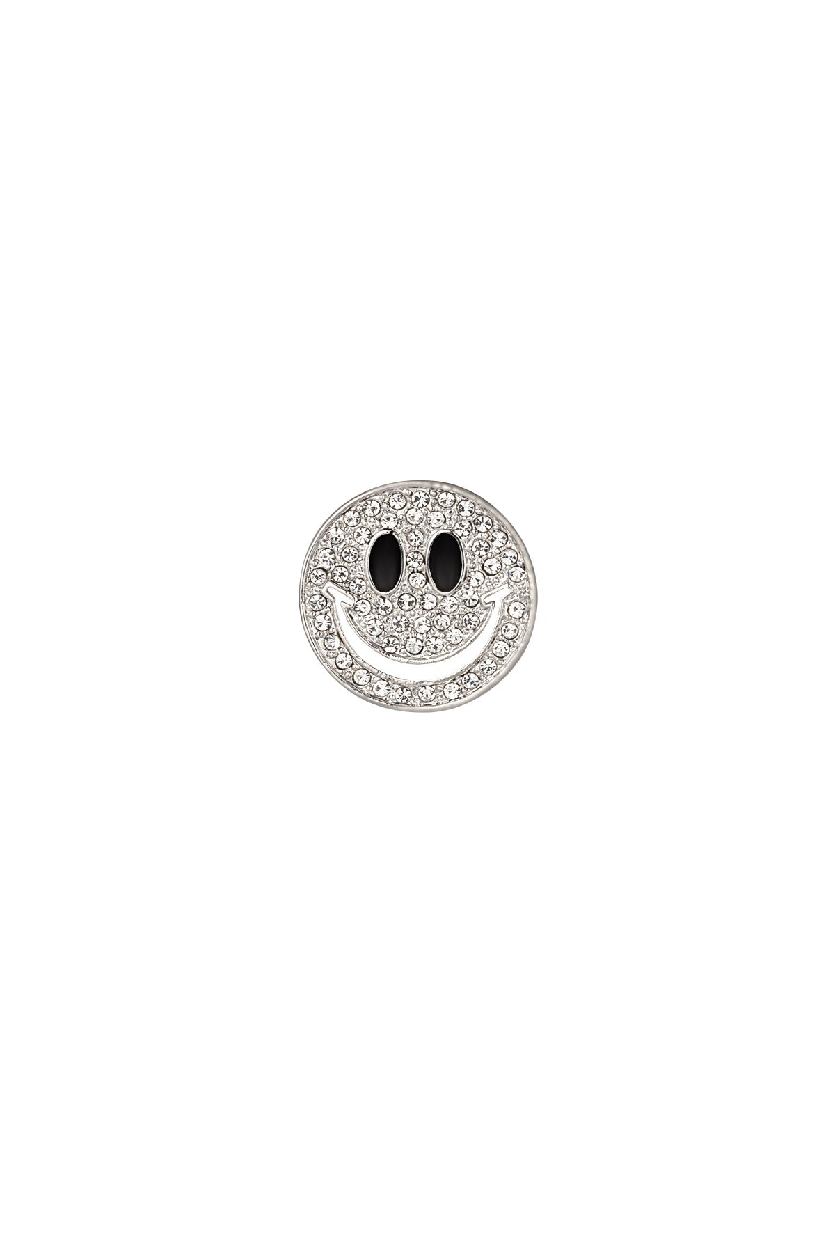 Broche – Smile – Zilverkleurig