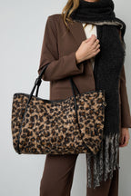 Chic Cotton Tote Bag for Women - Fall/Winter Essential