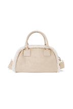 Schoudertas met teddy details