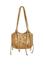 Elegant Khaki & Camel Shoulder Bag for Fall/Winter