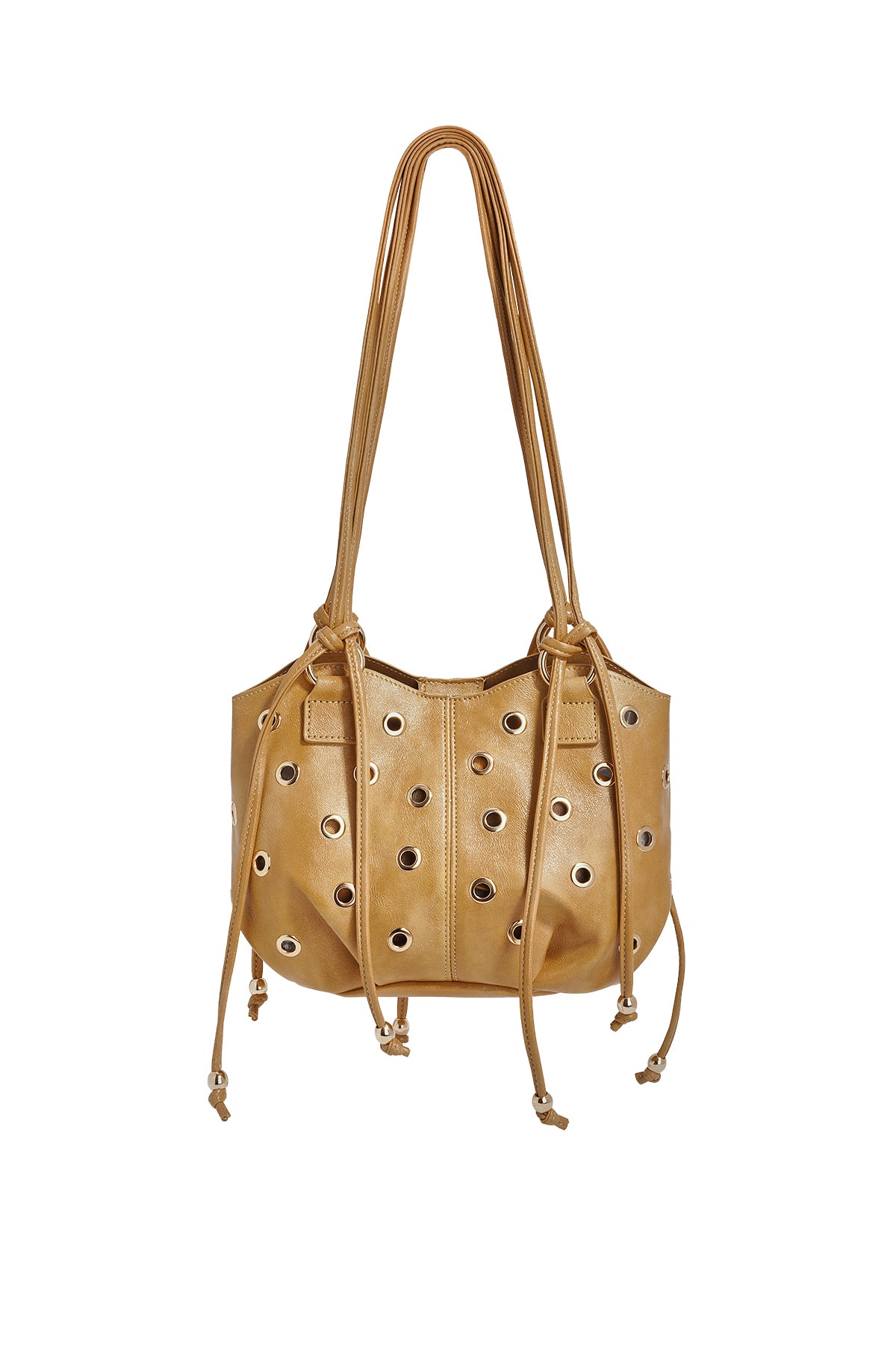 Elegant Khaki & Camel Shoulder Bag for Fall/Winter