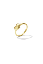 Ringen van roestvrij staal – Minimalistisch met hartje – Eenvoudig en dagelijks draagbaar