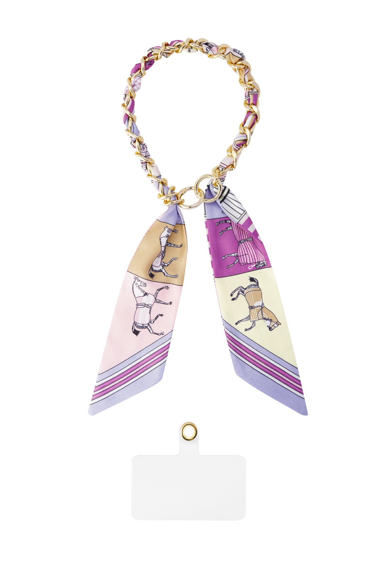 Telefoonkoord – Satijn – Luxe – Multi