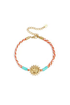 Armbanden met touwbedeltjes, bloemenmotief, casual, vakantie/strand, romantische serie, damessieraden