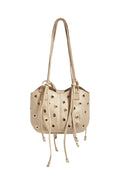 Elegant Khaki & Camel Shoulder Bag for Fall/Winter