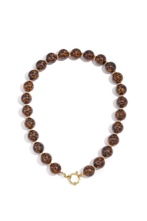 Acryl kralenketting – Kralen retro stijl – Dagelijks en klassiek draagbaar – 16 mm