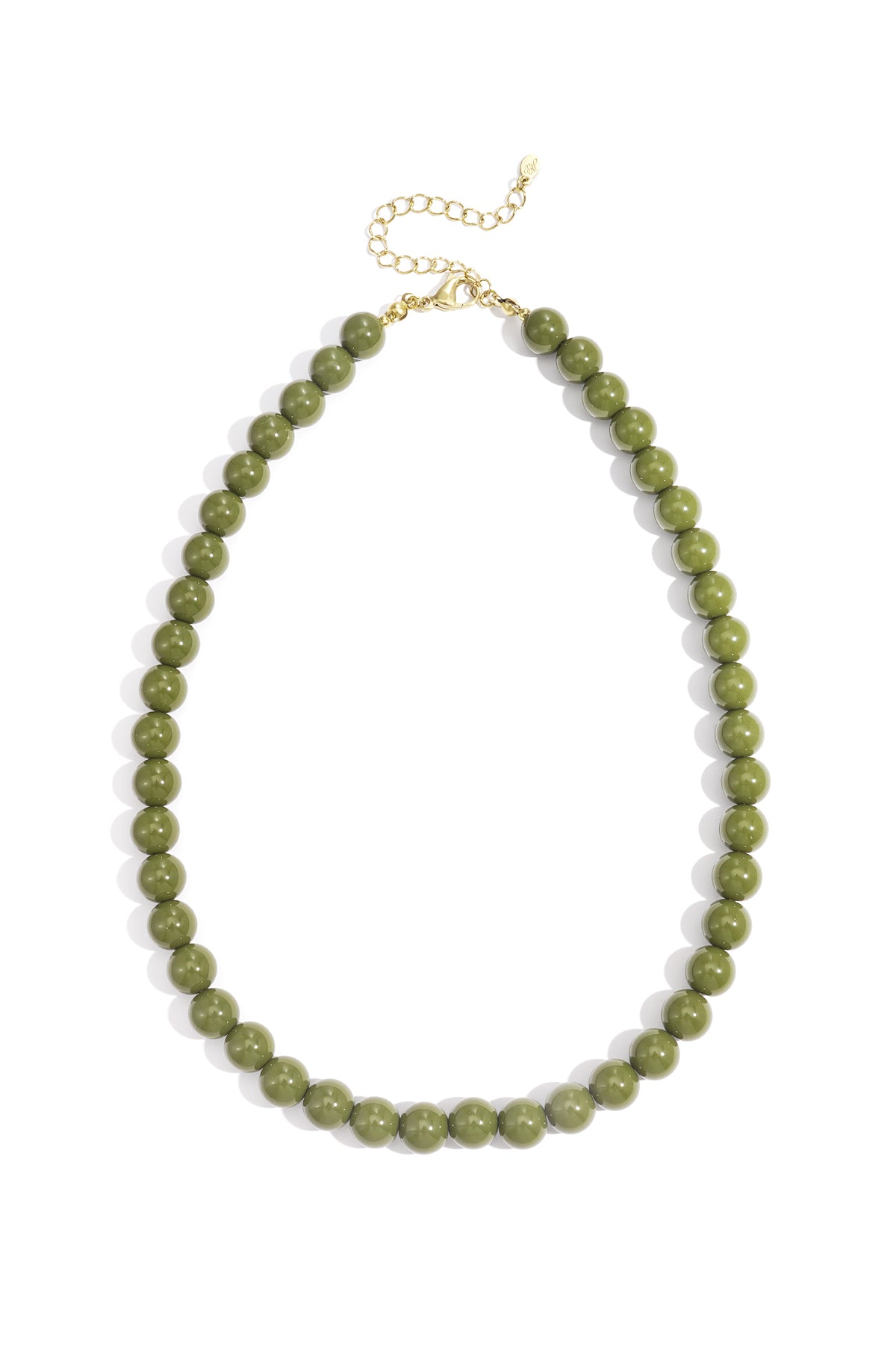 Ketting met medium kralen-10mm