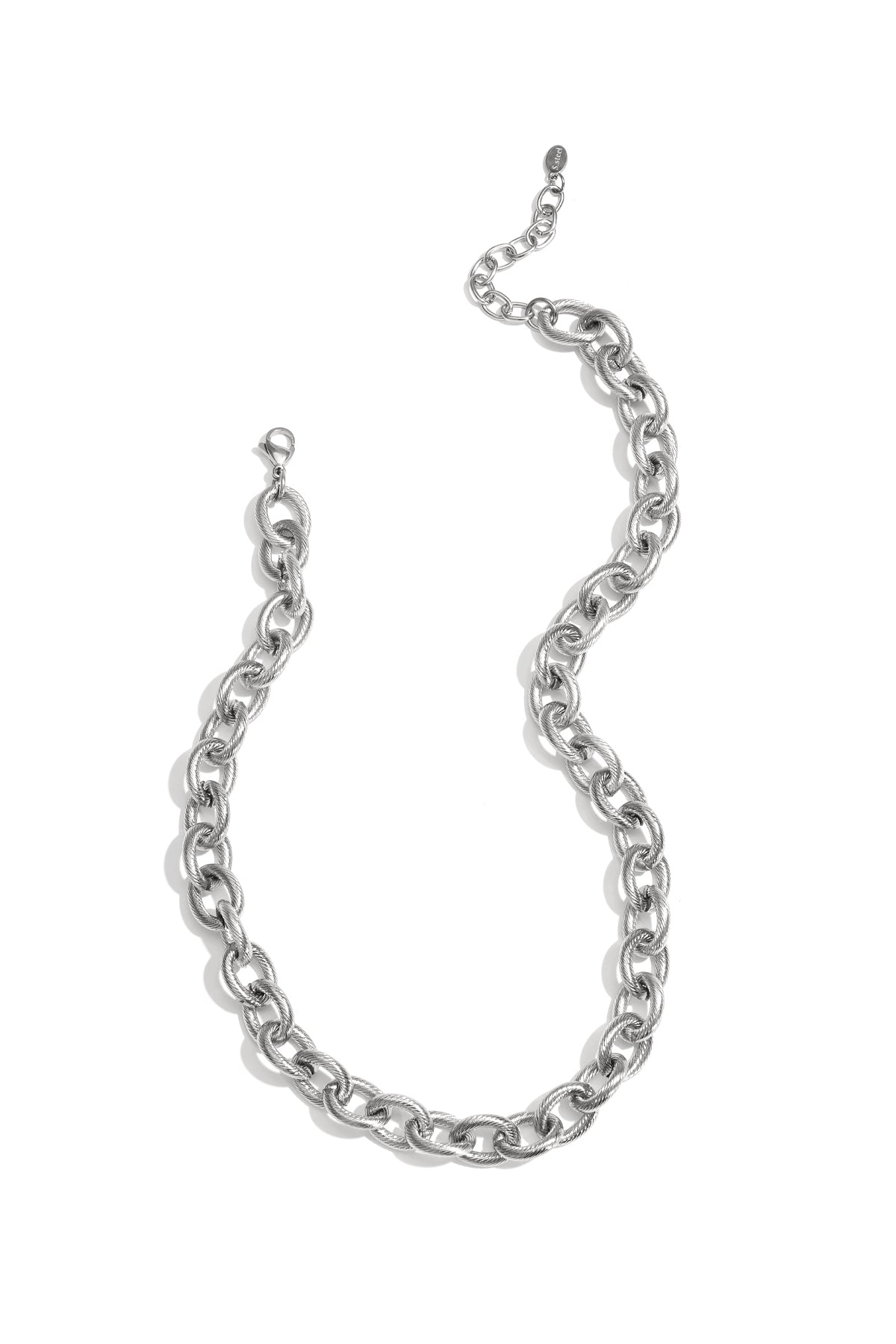 Ketting van roestvrij staal – Schakelketting – zilver