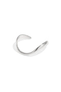 Armband met organische vorm - zilver