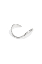 Armband met organische vorm - zilver