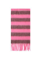 Wintersjaals met strepen, casual, polyester, dagelijkse accessoires