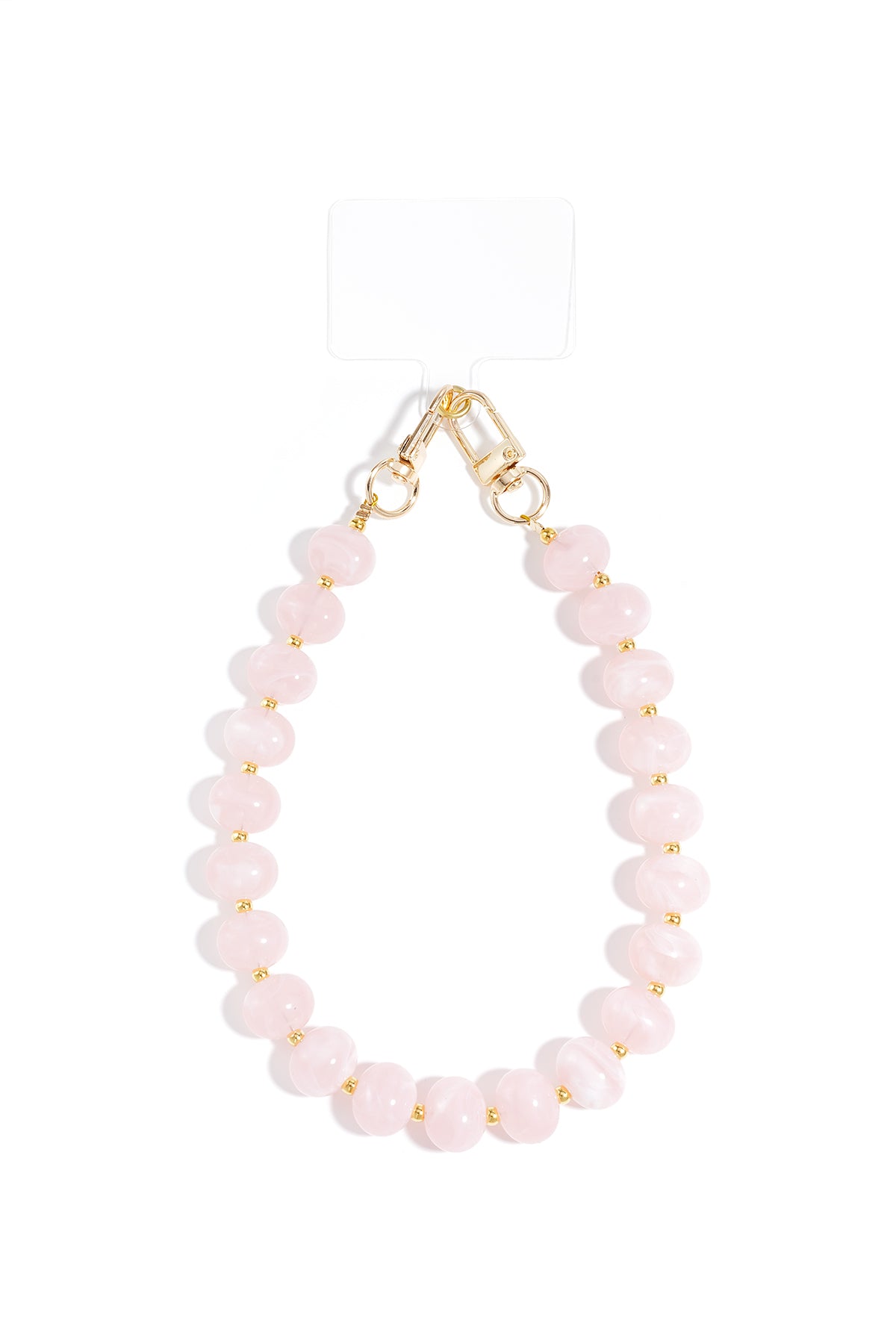 Telefoon Ketting - zacht roze