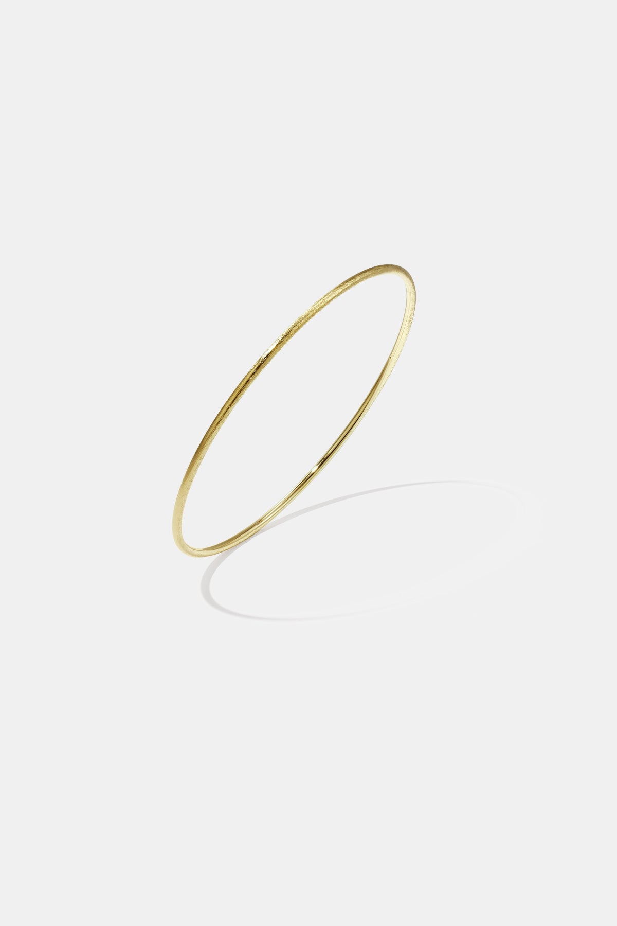 Eenvoudige ronde armbanden – Dagelijks draagbare serie - 2 mm - goud