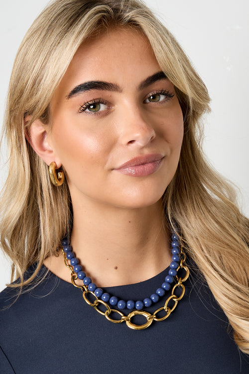 Roestvrijstalen kettingen Ketting Casual Dagelijks Eenvoudig Serie Dames sieraden