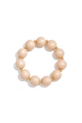 Chic Brown and Pink Beaded Bracelet for Everyday Elegance