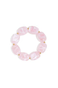 Armband met squoval  kralen